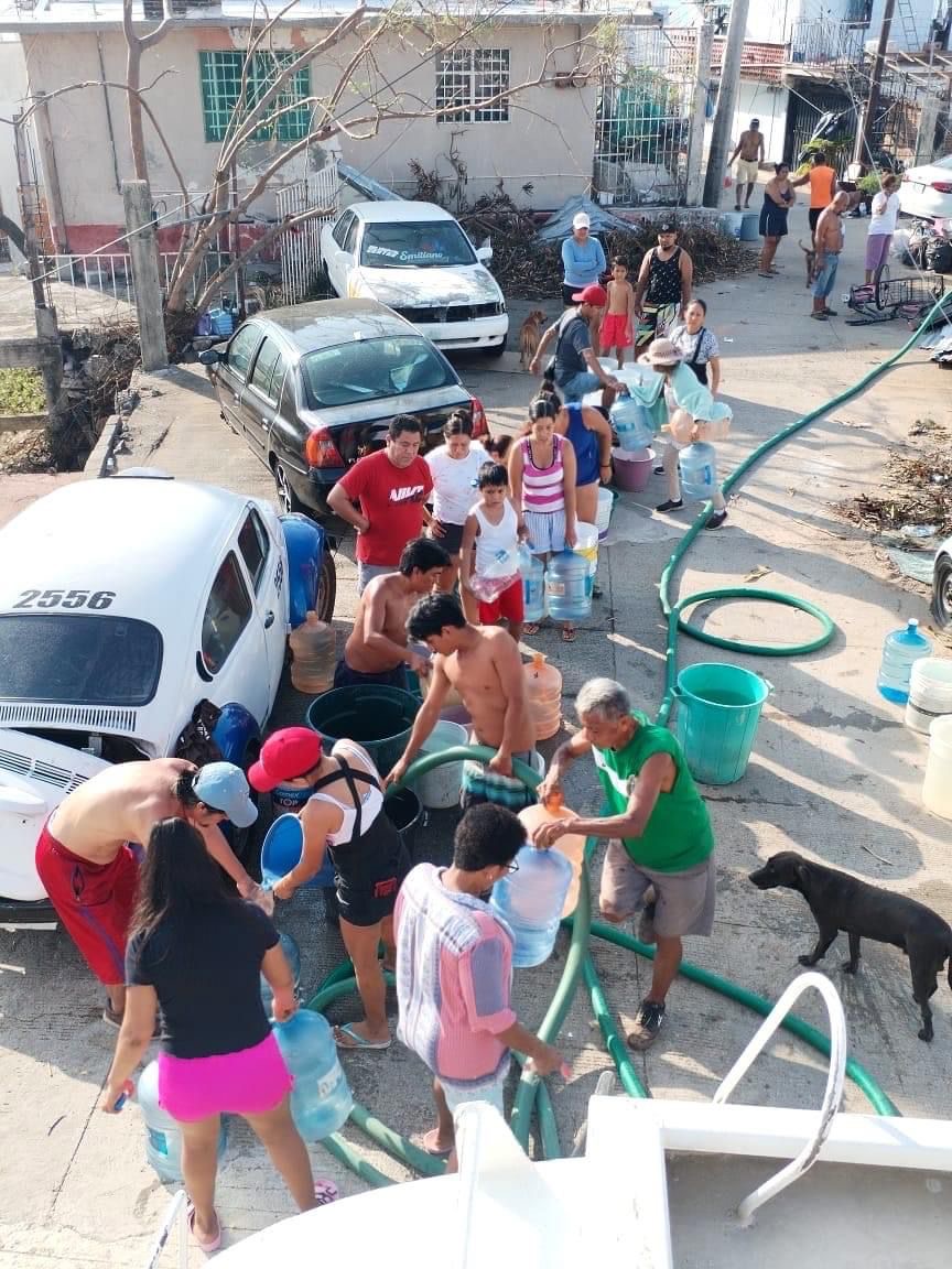 Se restablece de manera paulatina el servicio del agua en Acapulco ...